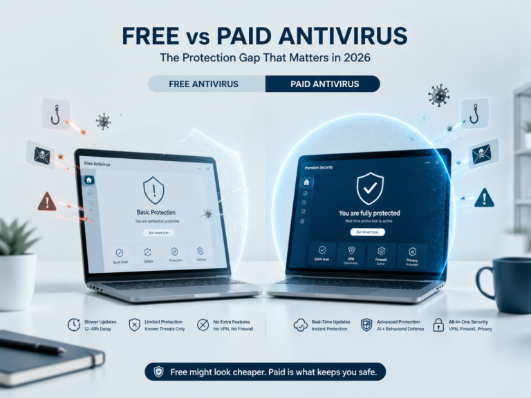free vs paid antivirus