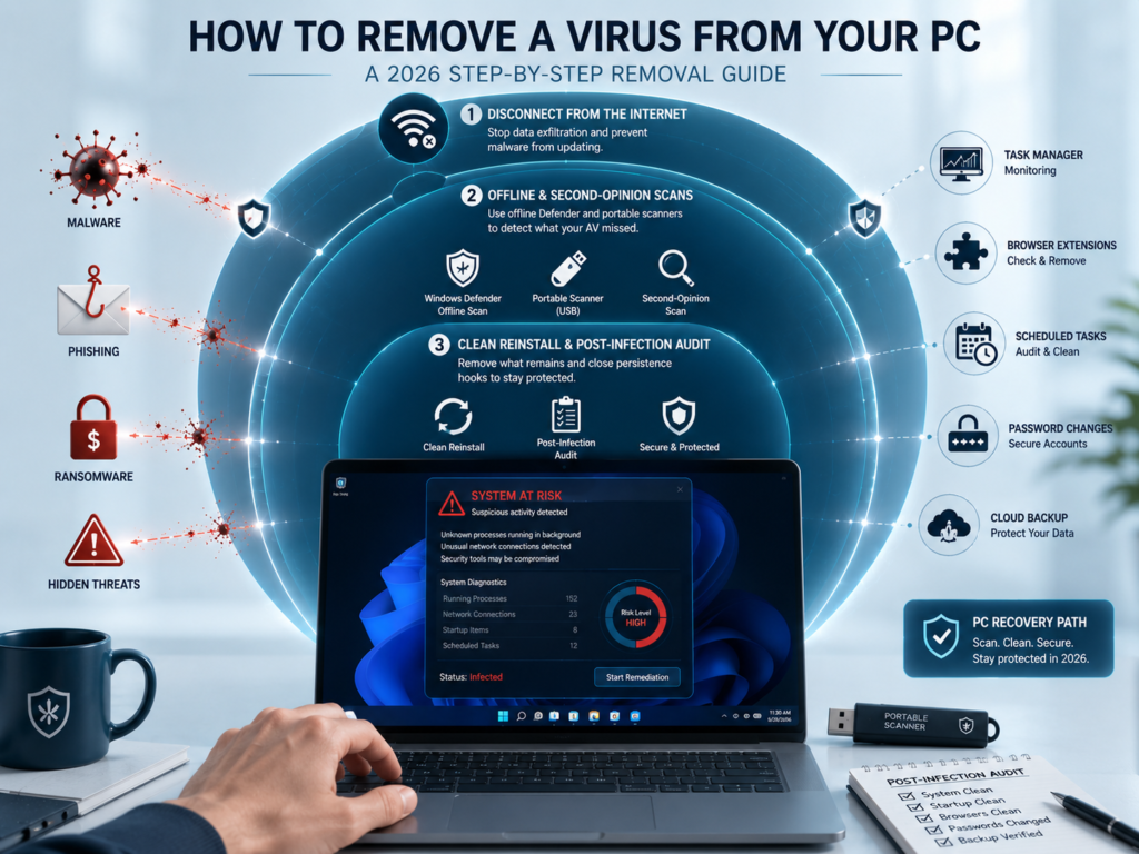 How to Remove a Virus From Your PC